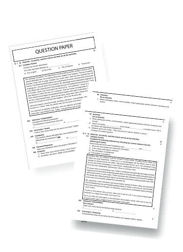 Question / Answer Papers